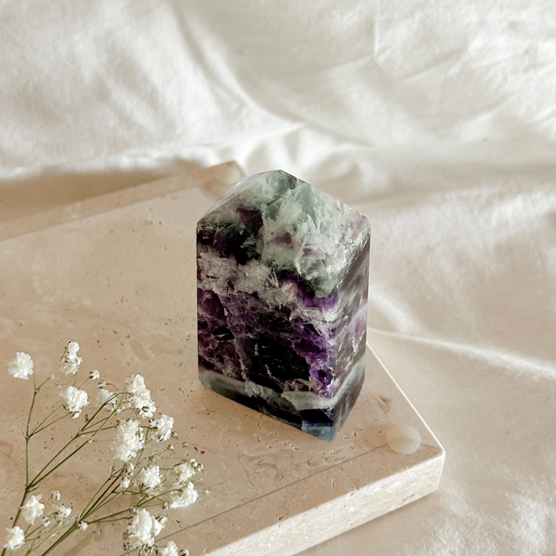 punta Fluorite Arcobaleno - B